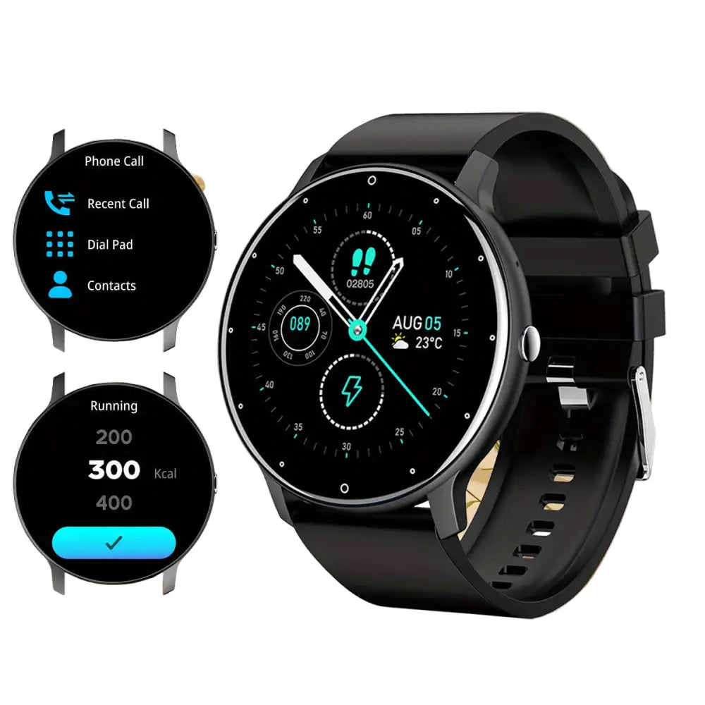 LIGE Women’s Smartwatch – With Call Function Multi-Sport Modes - Black - TWS