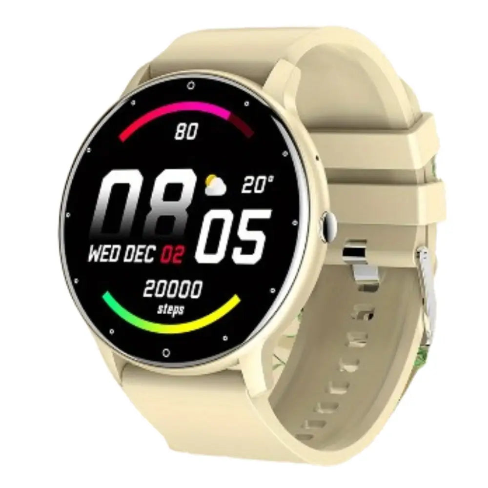 LIGE Women’s Smartwatch – With Call Function Multi-Sport Modes - Light Yellow - TWS
