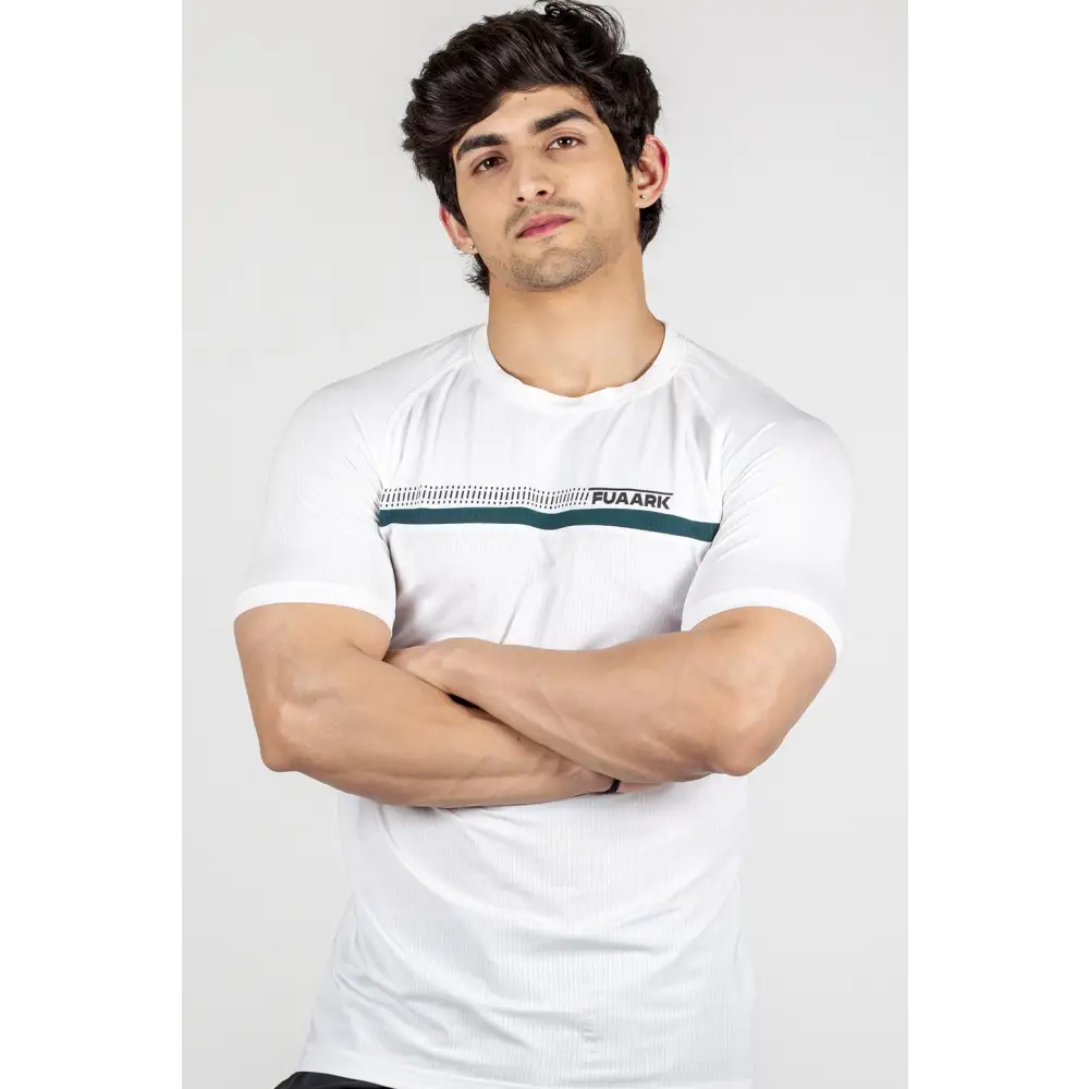 Lining T-shirt White