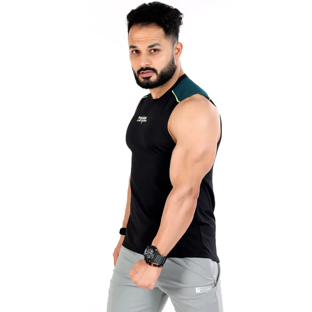 Lining Tank Black