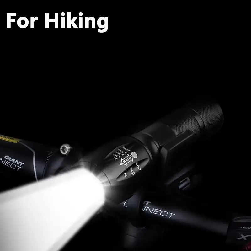 Litwod XML T6 LED Rechargeable Flashlight