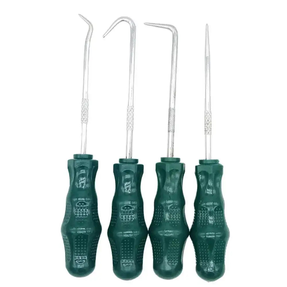Locksmith Pick Set 4PCS Hook And Pick Set For Automotive Precision Automotive Hook Set Offset Straight 90Pick And Hook