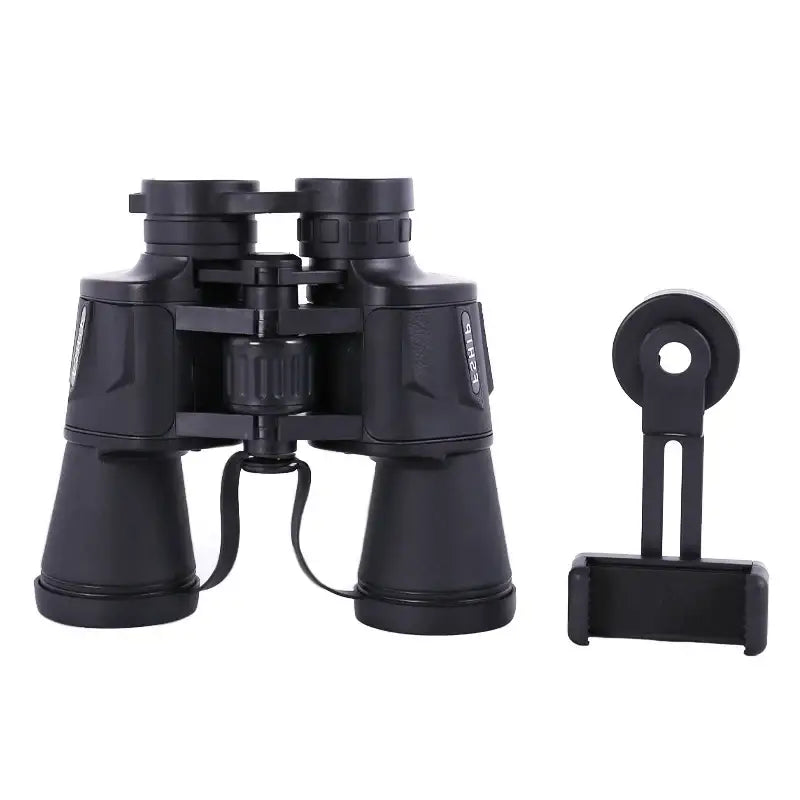 Long Range Binoculars – FMC Coated BAK4 Prism Waterproof (910x50) - Black Set - SS