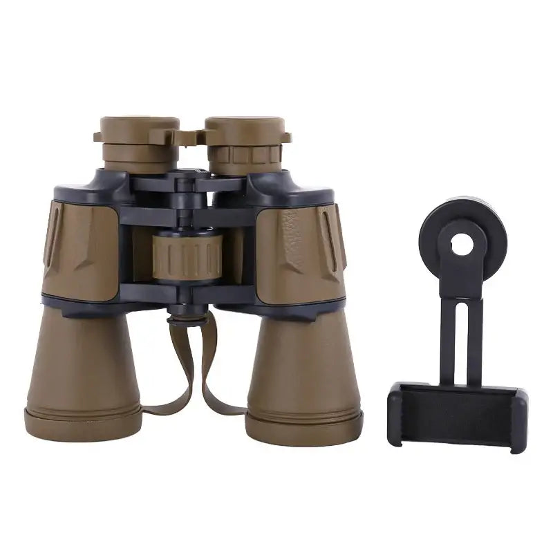 Long Range Binoculars – FMC Coated BAK4 Prism Waterproof (910x50) - Yellow Set - SS