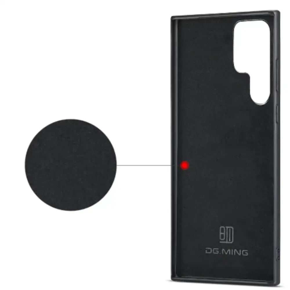 M2 Magnetic Leather Case for Samsung (Black)