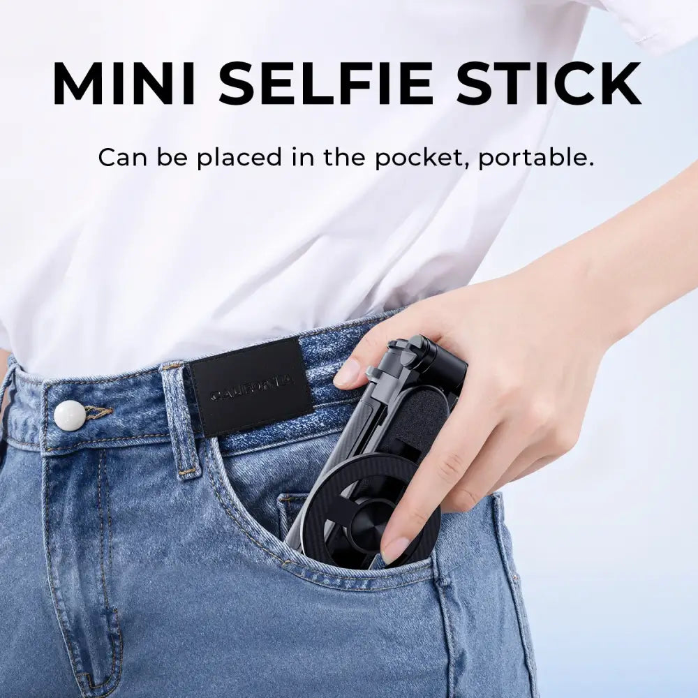 Magnetic 360° Selfie Stick with Bluetooth & Foldable Stand - 9eight5