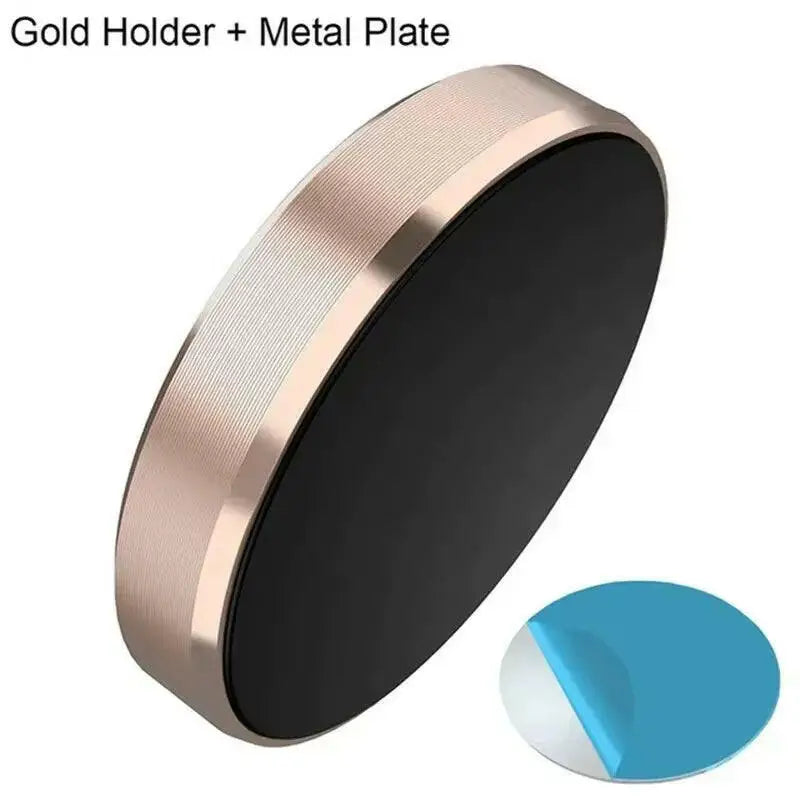 Magnetic Car Phone Holder - Gold