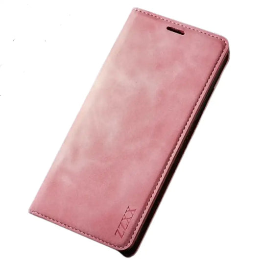 Magnetic Wallet Case for Samsung Galaxy S & A Series (Pink)
