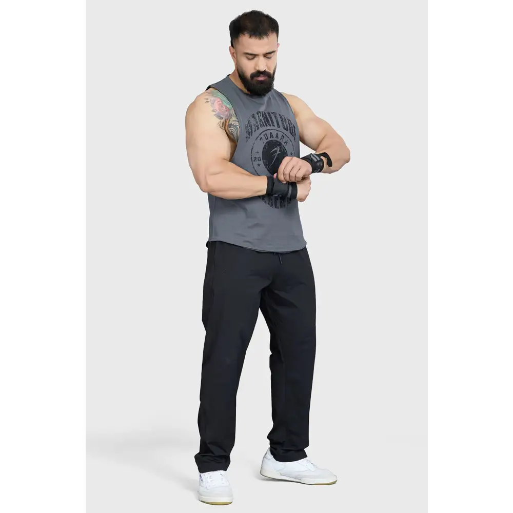 Magnitude Deep Arm Tank Grey - Vest