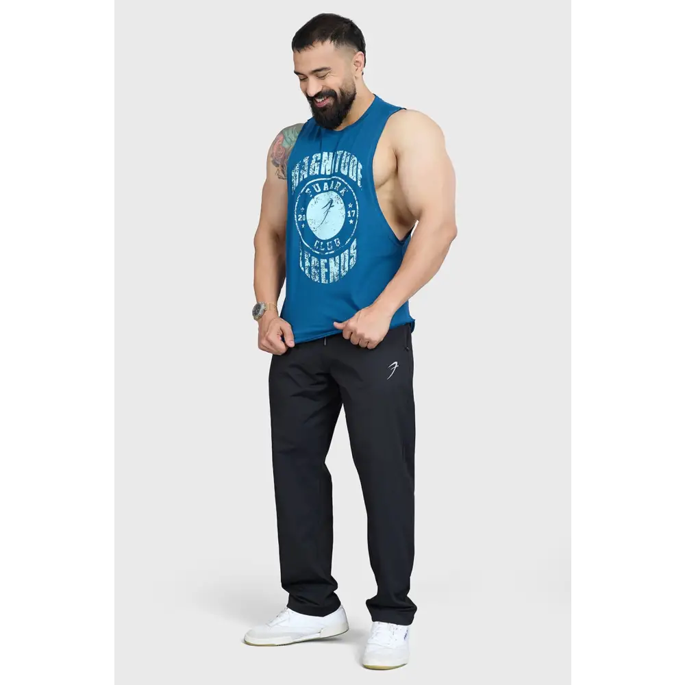 Magnitude Deep Arm Tank Teal - Vest