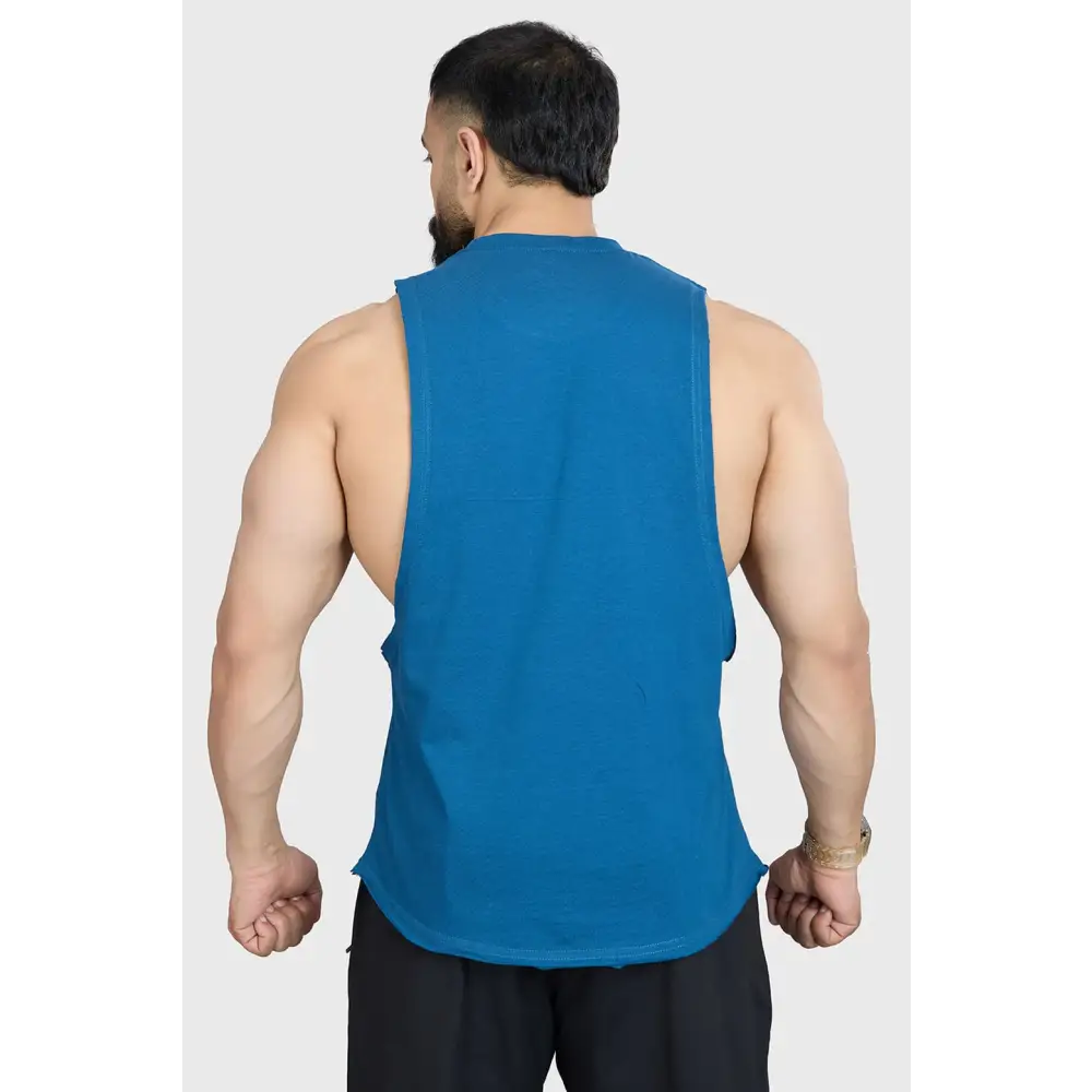 Magnitude Deep Arm Tank Teal - Vest