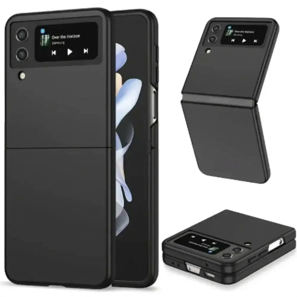 Magsafe Case for Samsung Galaxy Z Flip 6 (Available in 23 colours) - Plain Black - 9eight5