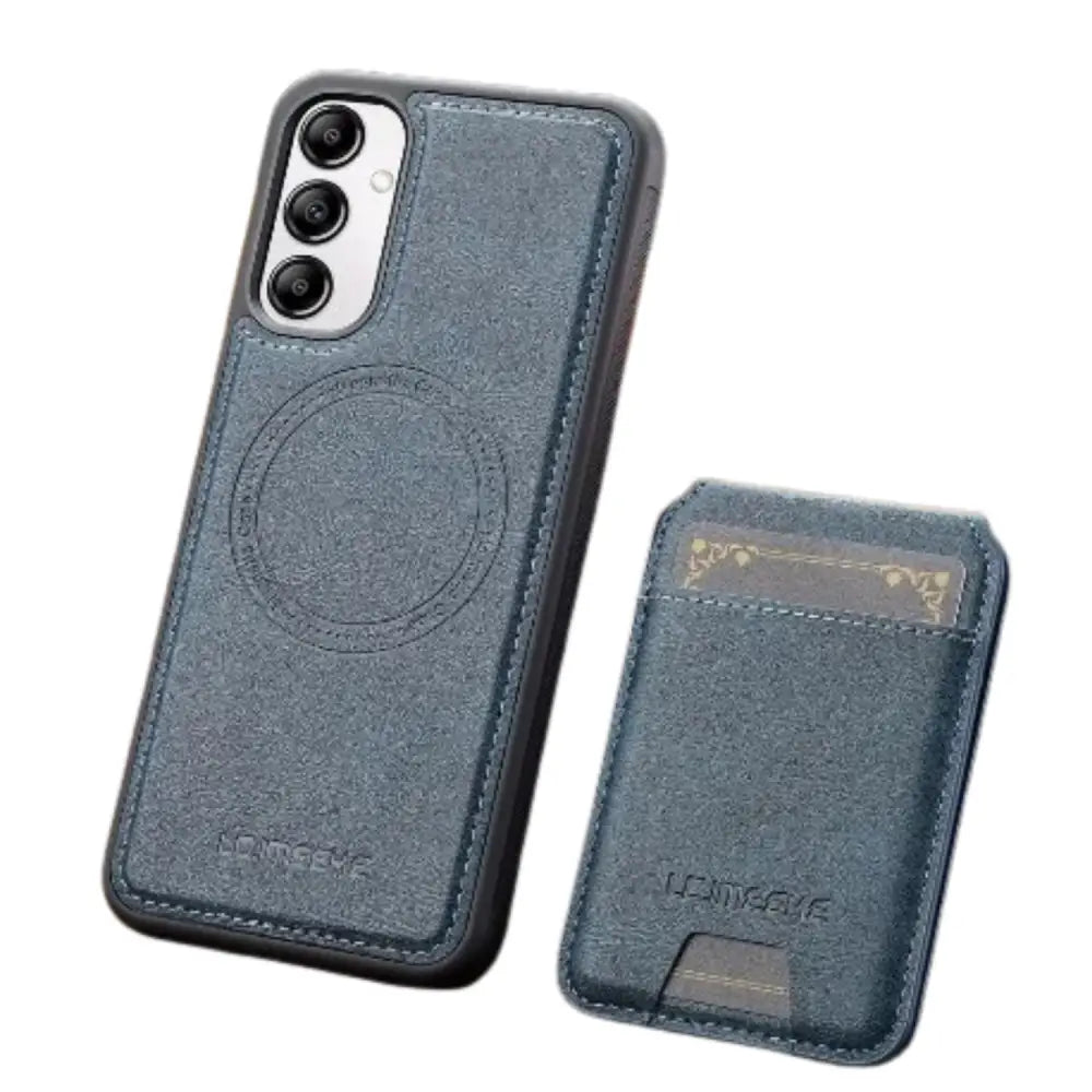 Magsafe Leather Case for Samsung S/A Series (Blue)