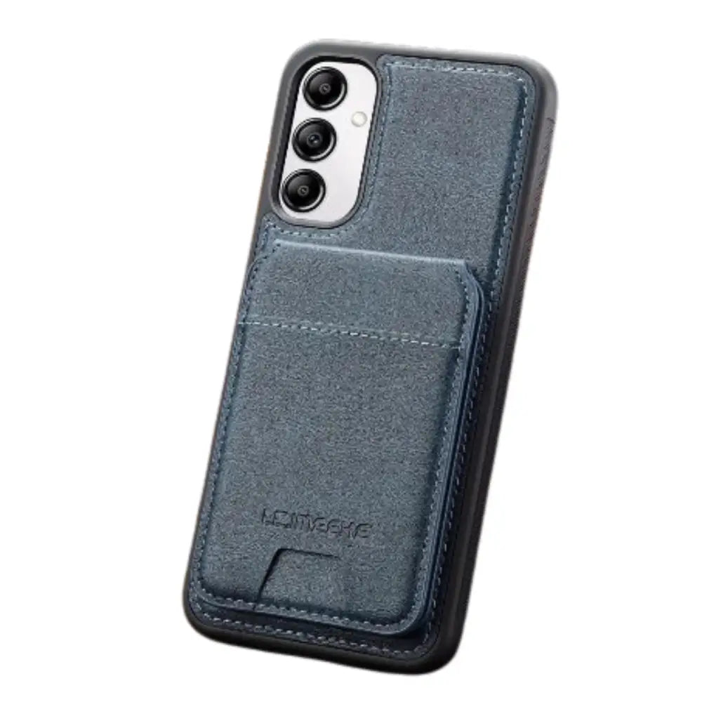 Magsafe Leather Case for Samsung S/A Series (Blue)