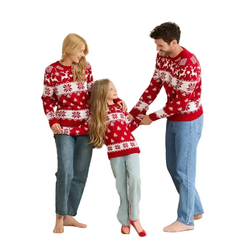 Matching Family Christmas Jerseys - SS