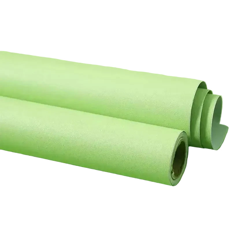 Matte Peel & Stick Waterproof Wallpaper (4 colours & 4 sizes available) - Matte Light Green / 40cm x 100cm - SS