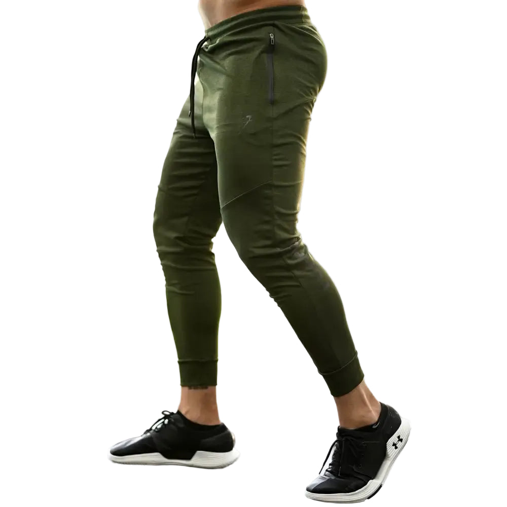 Melange Joggers Green