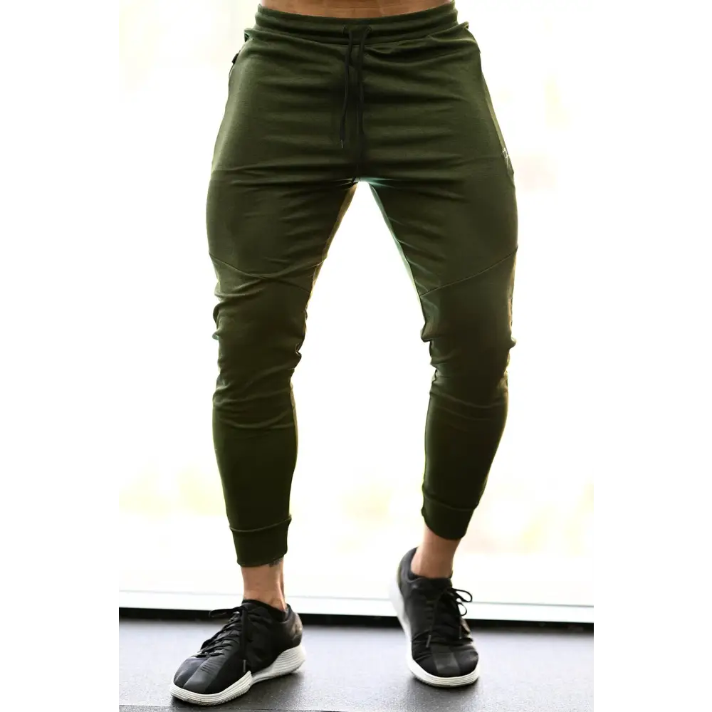 Melange Joggers Green