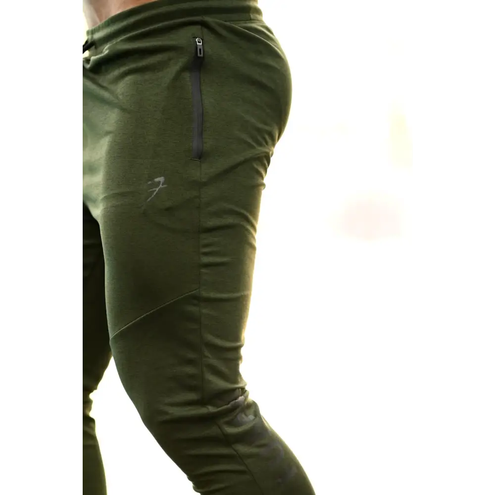 Melange Joggers Green