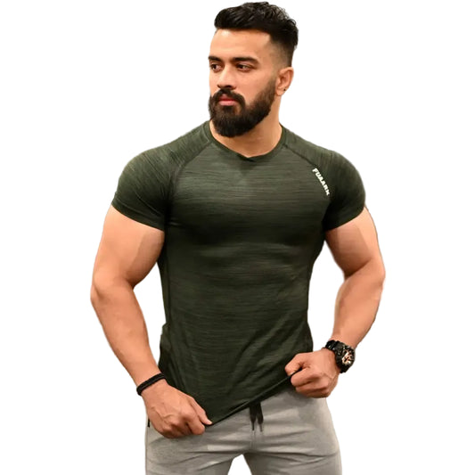 Melange T-shirt Green - Tshirts