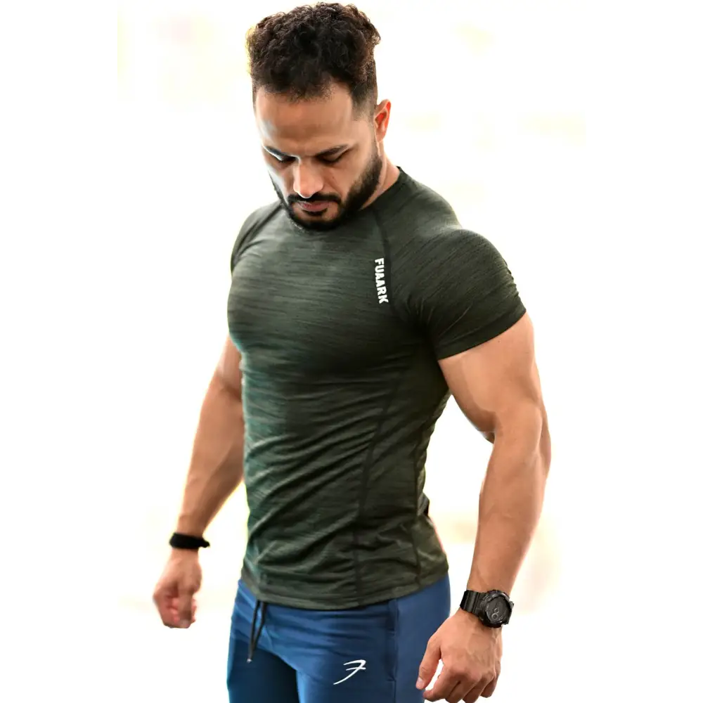 Melange T-shirt Green - Tshirts