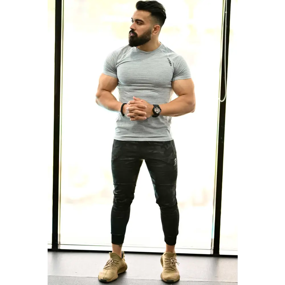 Melange T-shirt Light Grey - Tshirts
