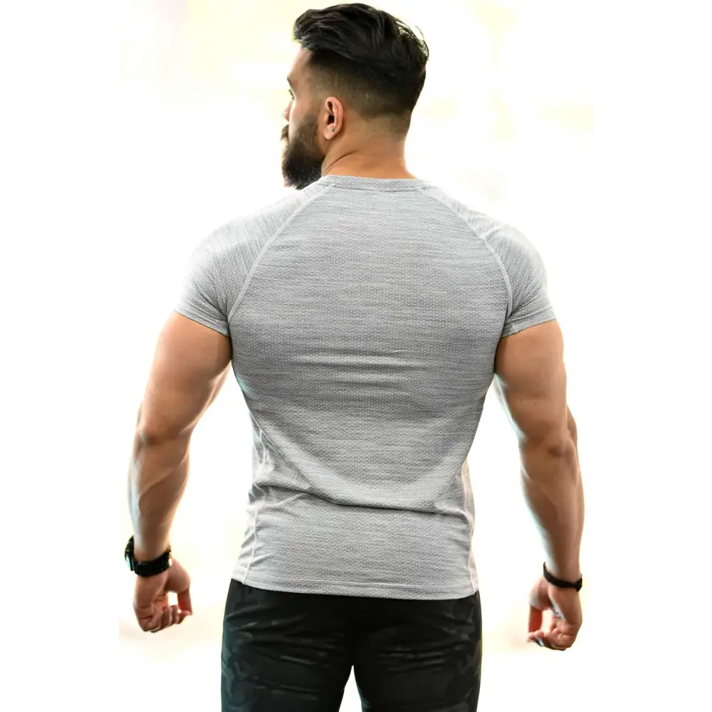 Melange T-shirt Light Grey - Tshirts