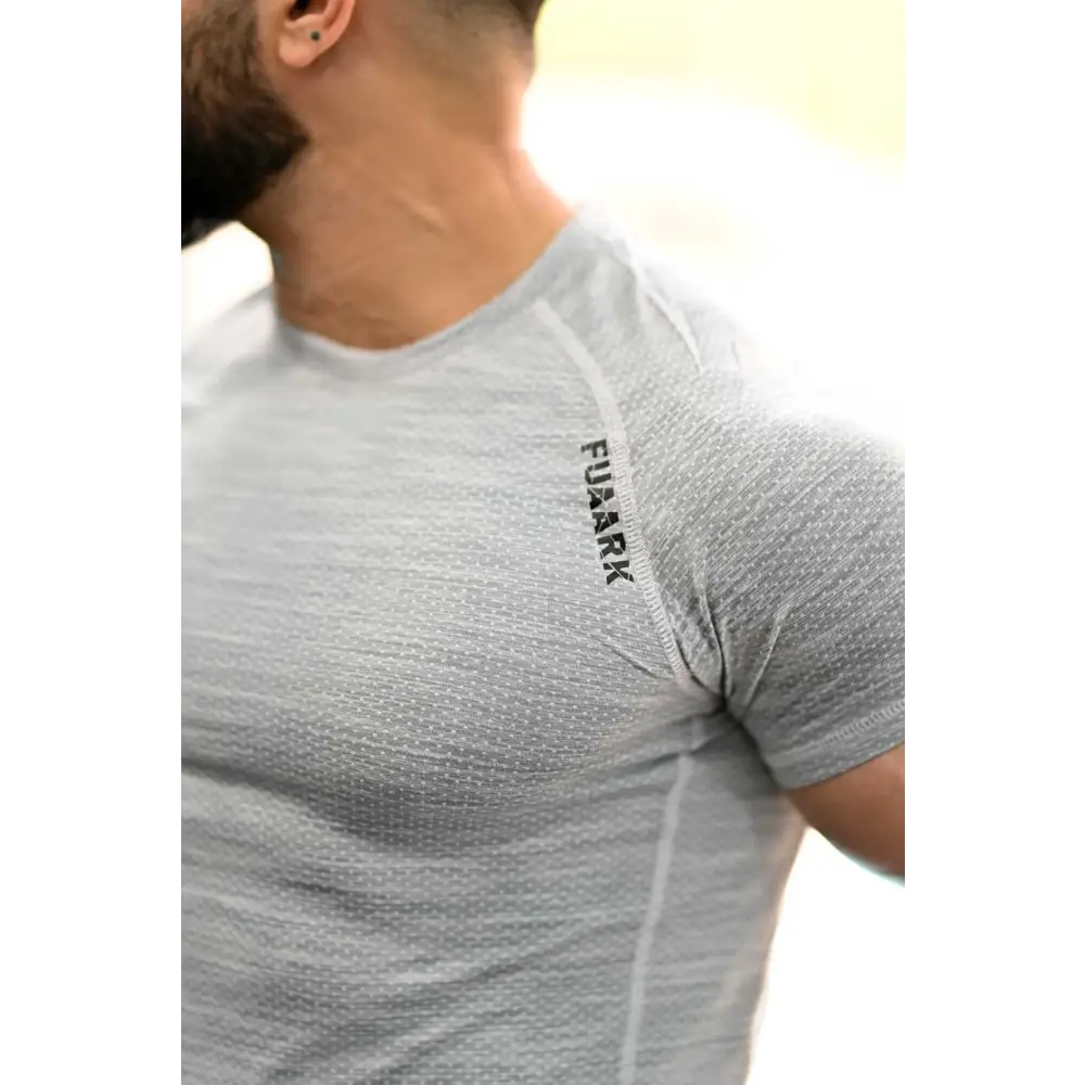 Melange T-shirt Light Grey - Tshirts