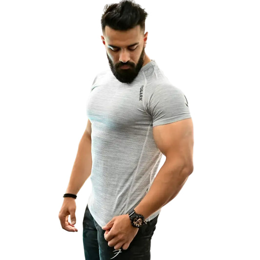Melange T-shirt Light Grey - Tshirts