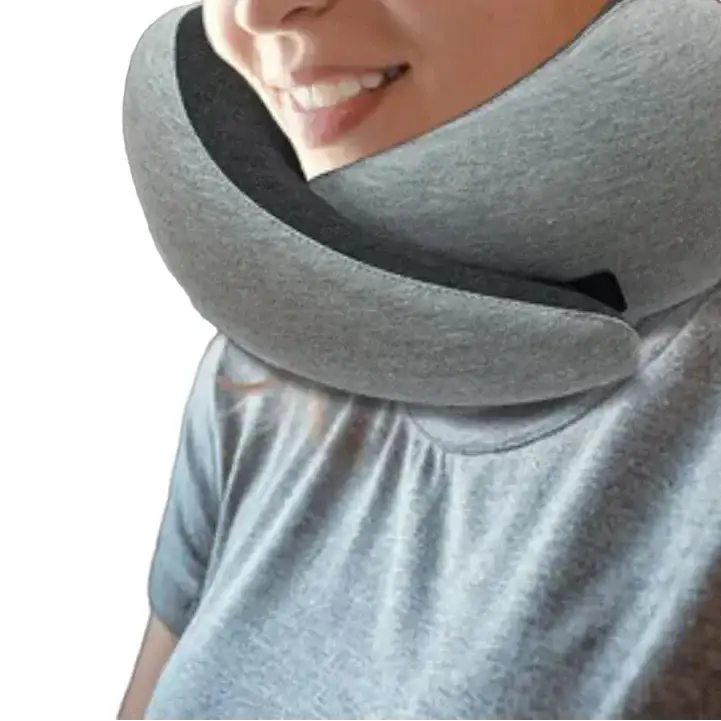 Memory Foam Travel Neck Pillow (2 colours available) - SS