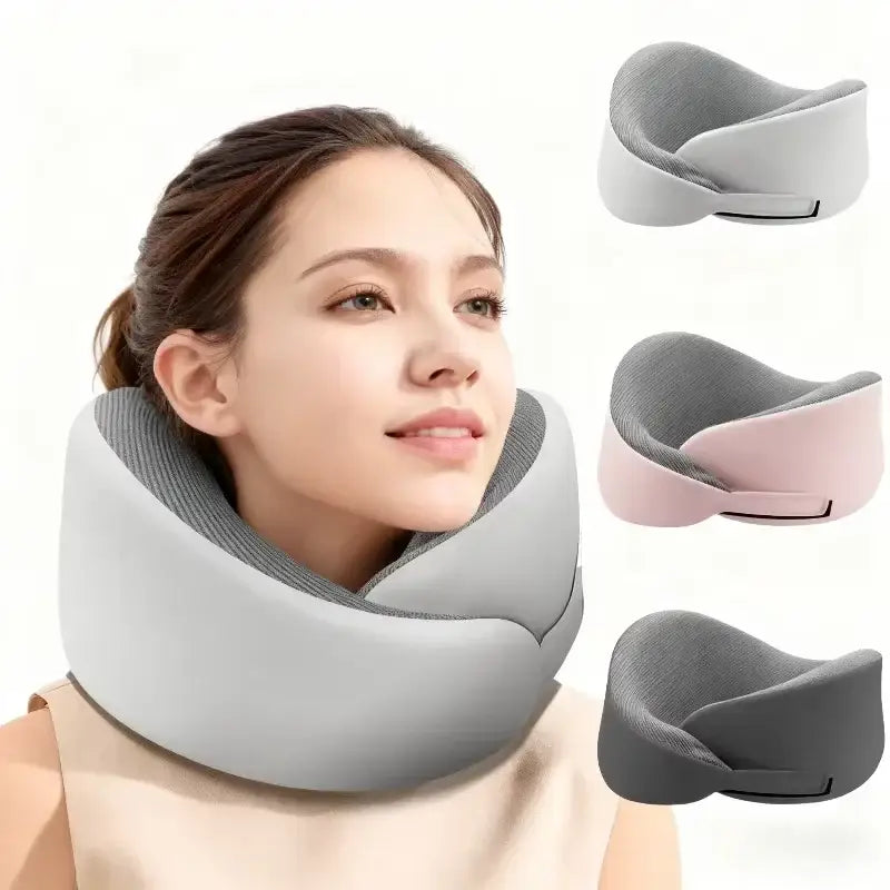 Memory Foam U-Shaped Travel Neck Pillow (3 colours available) - SS