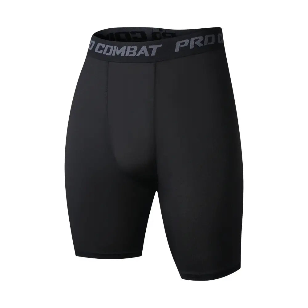 Men’s Compression Pants and Active Shorts (Different colours and sizes available) - Black Shorts / S (30-40 KG) - SS