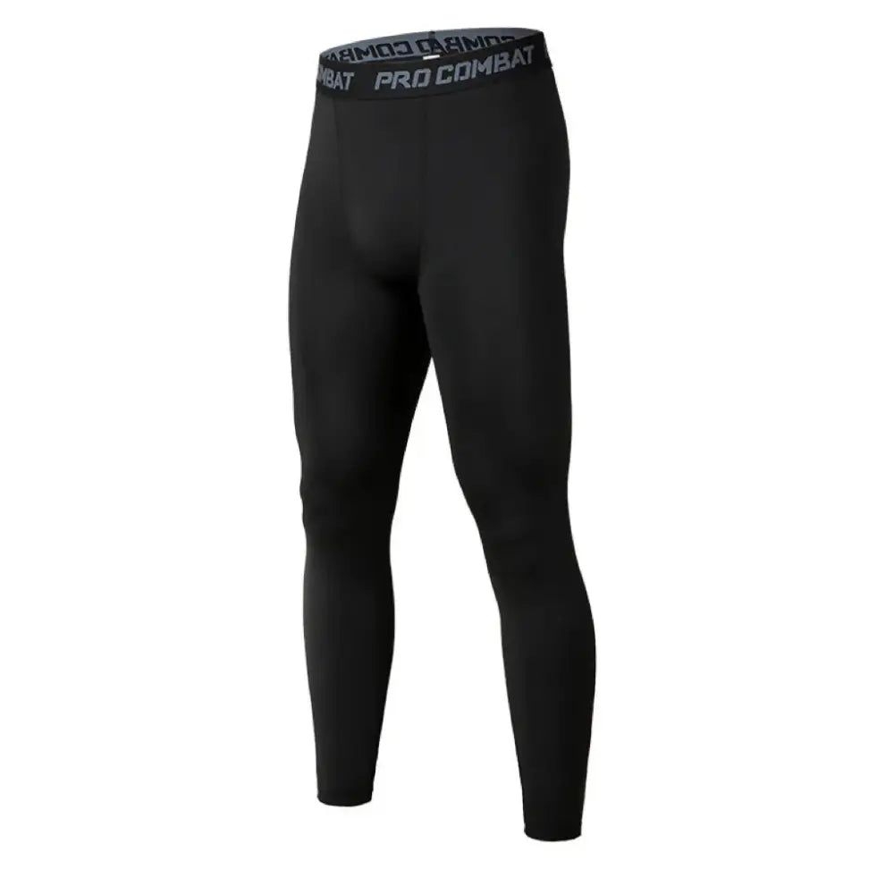 Men’s Compression Pants and Active Shorts (Different colours and sizes available) - Black Pants / S (30-40 KG) - SS