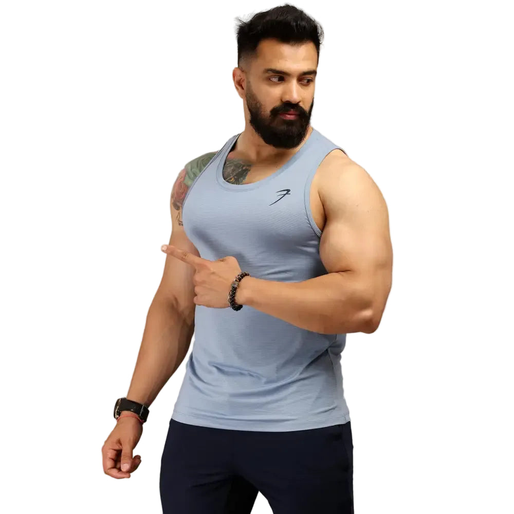 Men’s Light Tank Blue - Vest