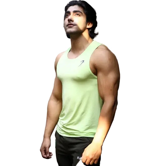 Men’s Light Tank Lime - Vest