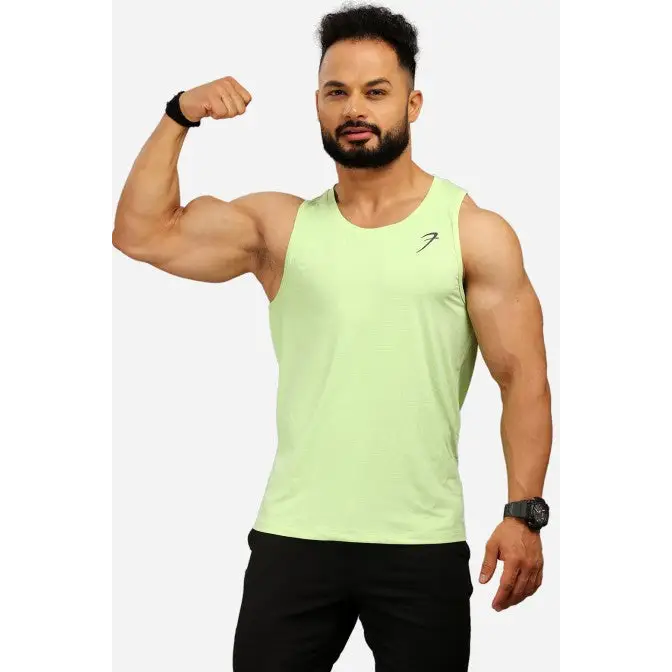 Men’s Light Tank Lime - Vest