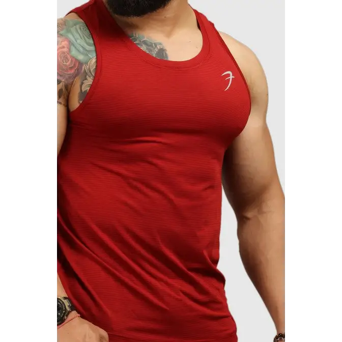 Men’s Light Tank Maroon - Vest
