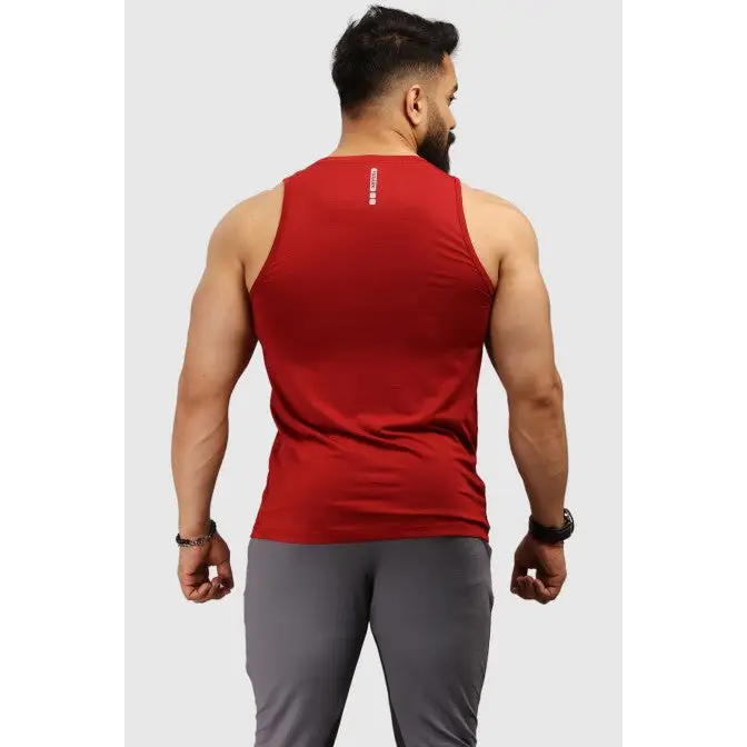Men’s Light Tank Maroon - Vest