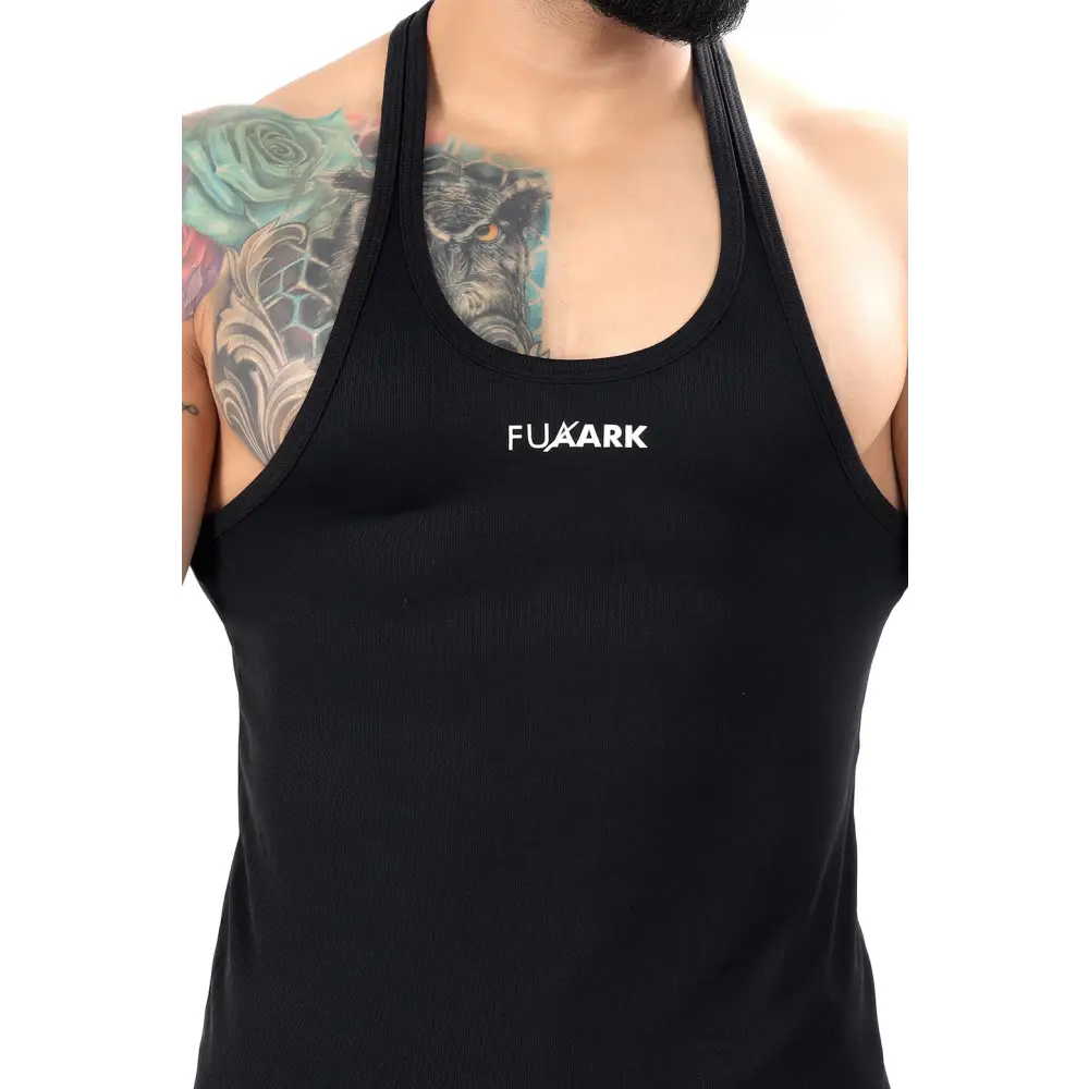 Mesh Stringer Black - Vest