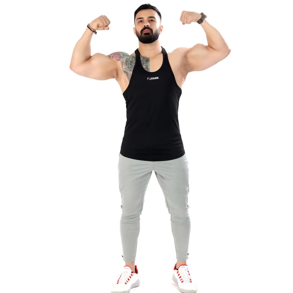 Mesh Stringer Black - Vest