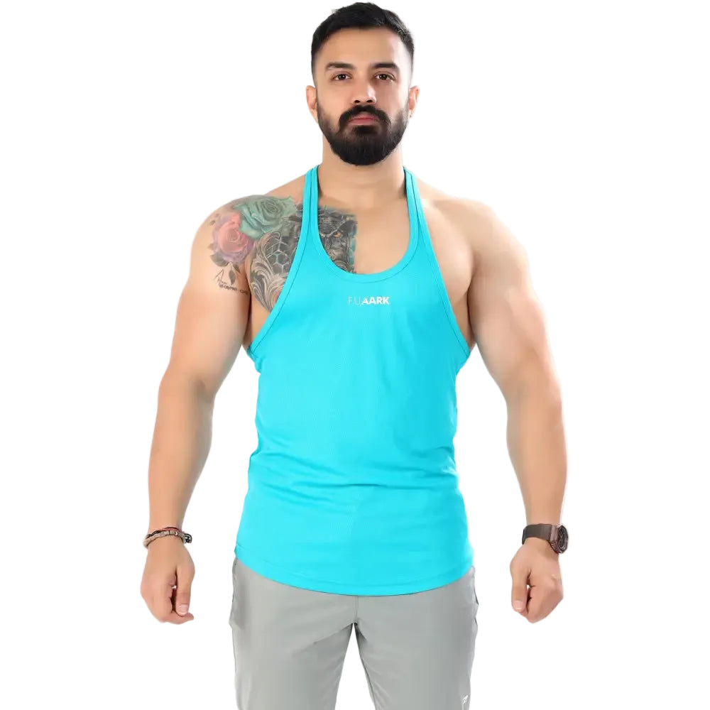 Mesh Stringer Sky Blue - Vest