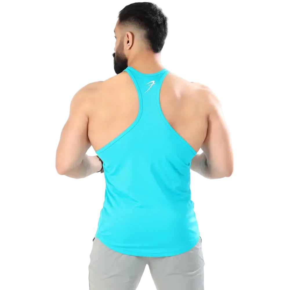 Mesh Stringer Sky Blue - Vest
