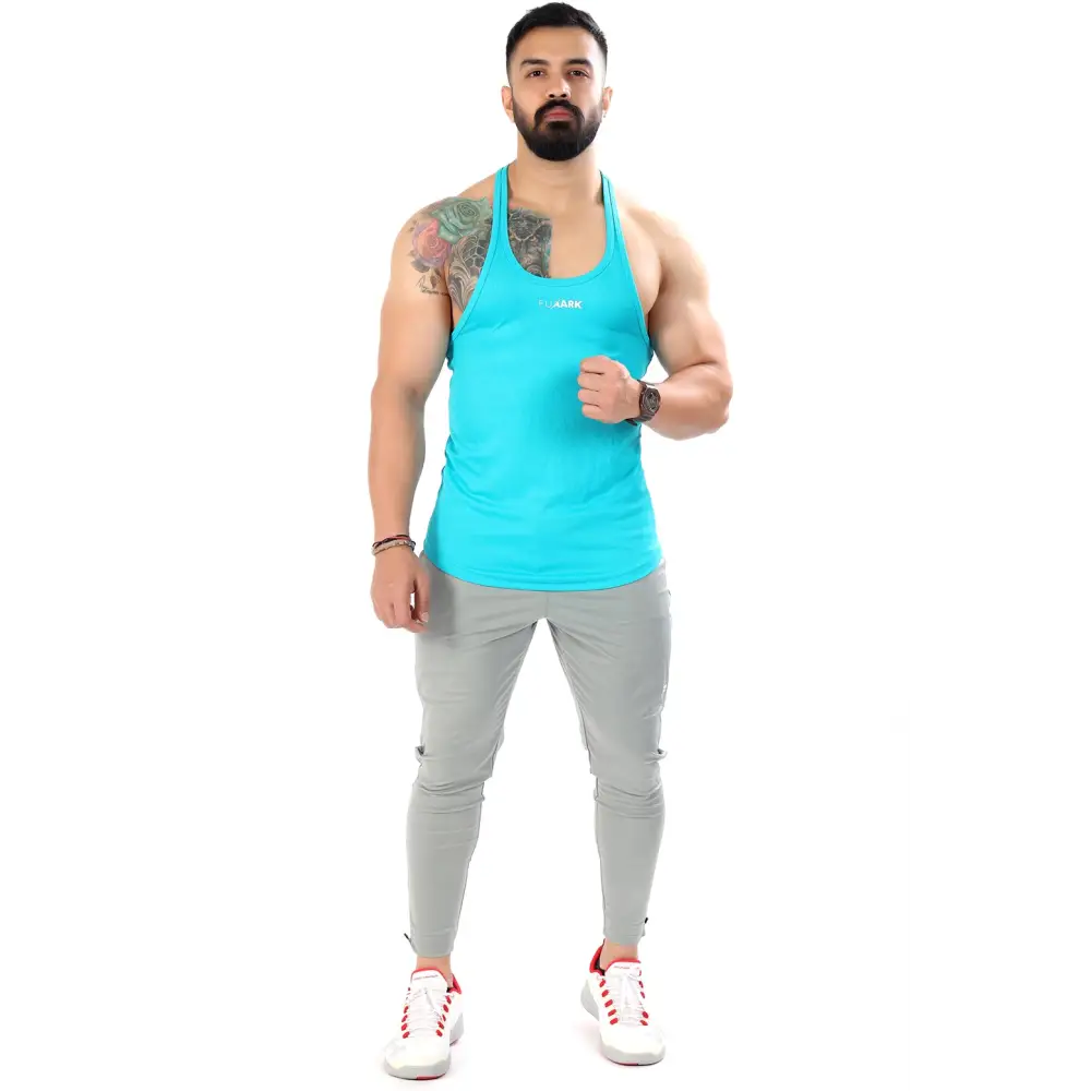 Mesh Stringer Sky Blue - Vest