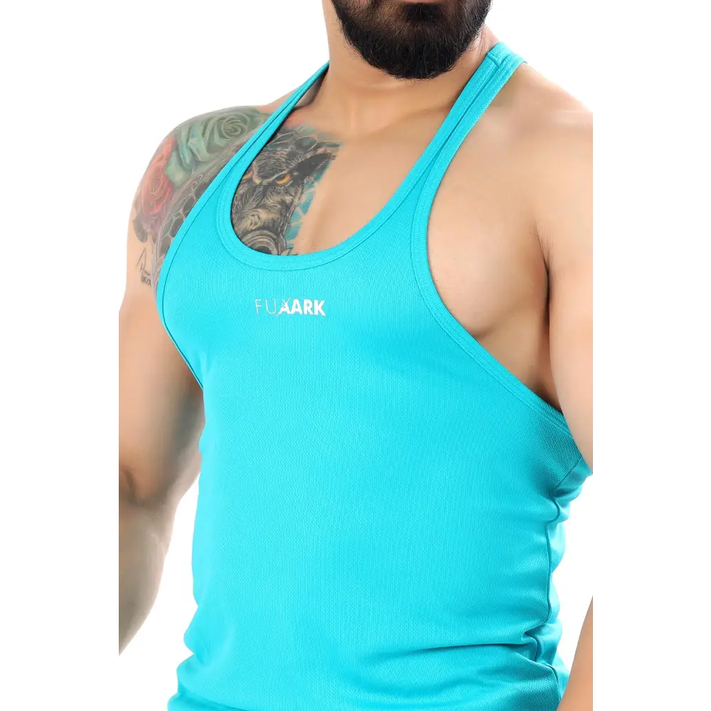 Mesh Stringer Sky Blue - Vest