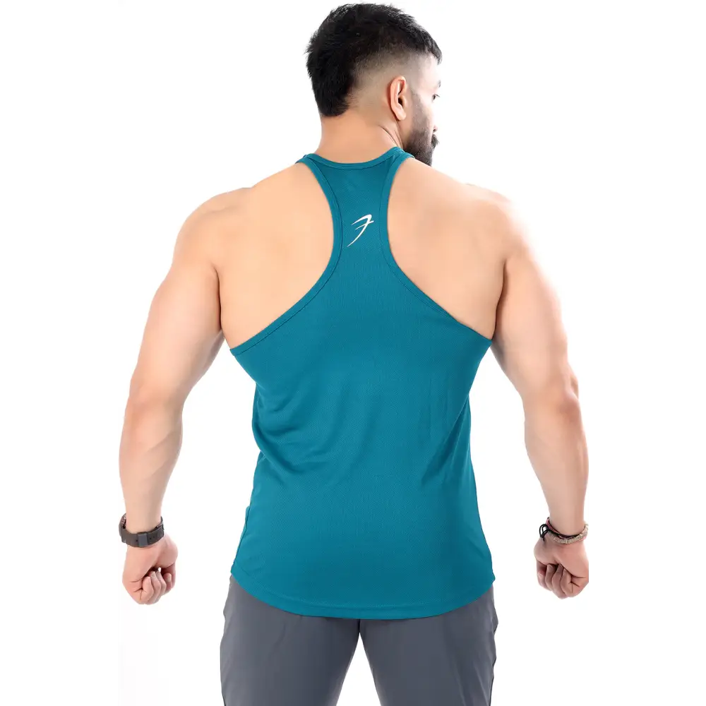 Mesh Stringer Teal - Vest