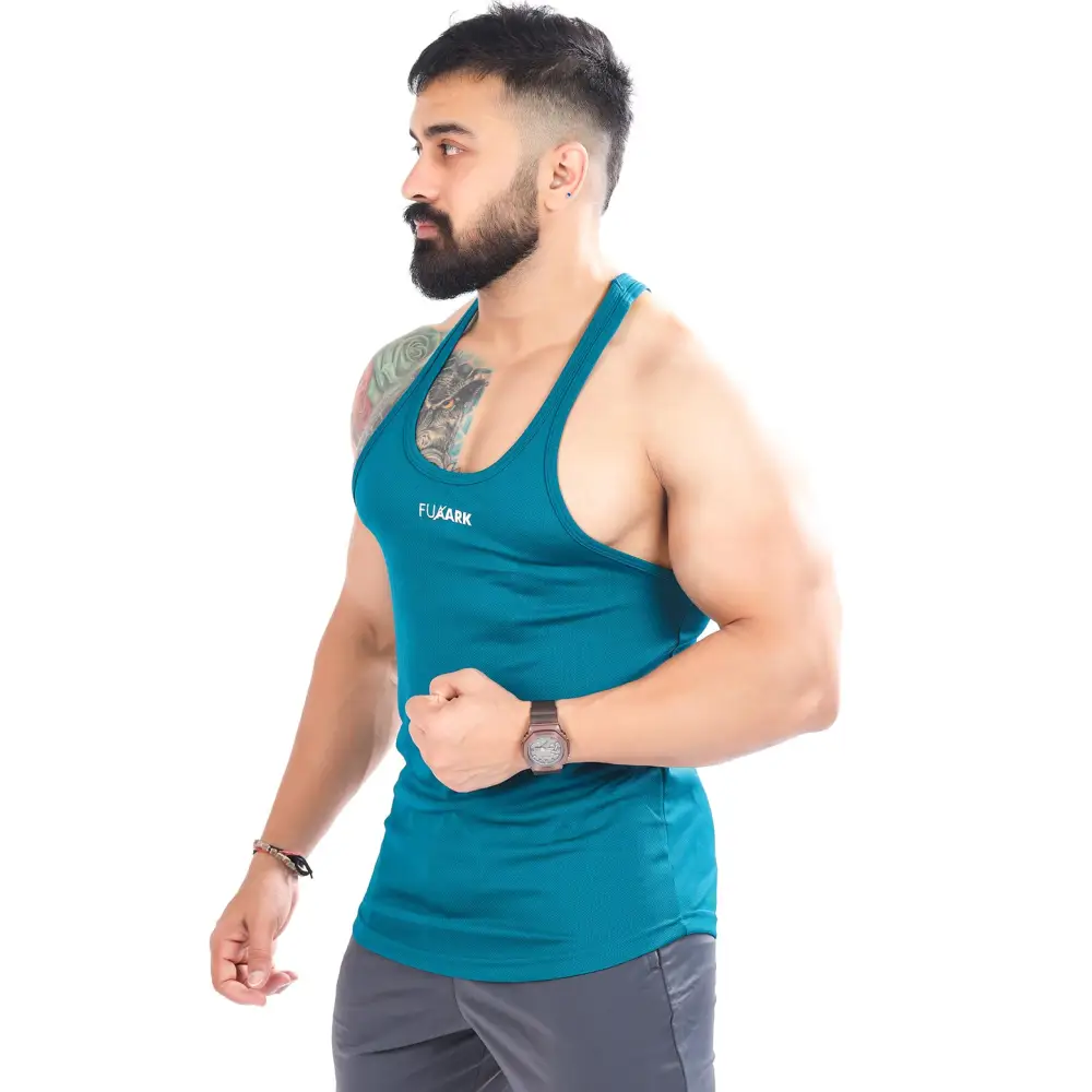 Mesh Stringer Teal - Vest