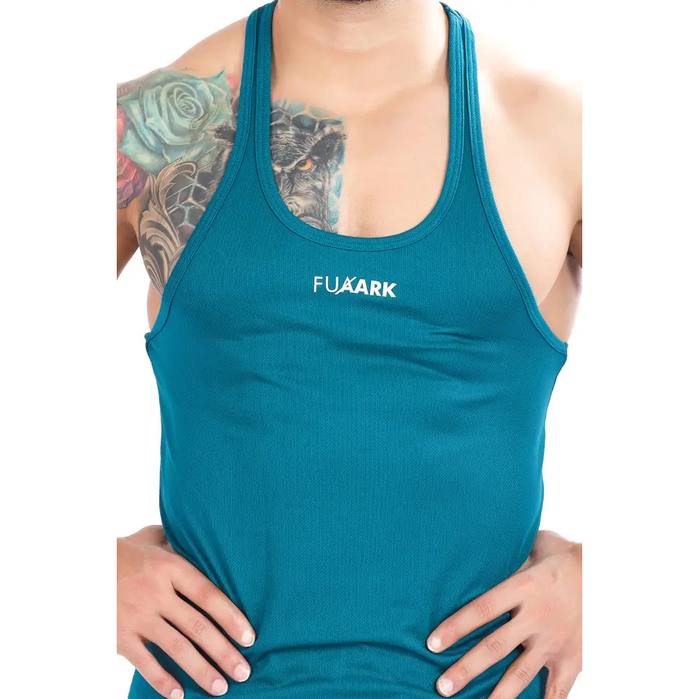 Mesh Stringer Teal - Vest
