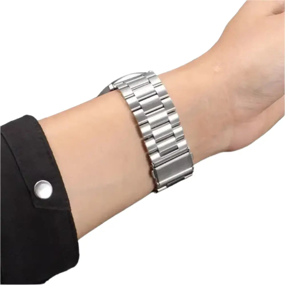 Metal Band for the Garmin Forerunner/Venu/Vivomove Series (18mm/20mm/22mm) (4 colours available) - TWS