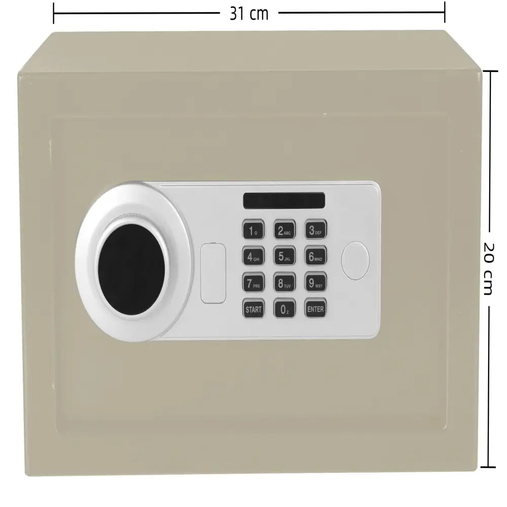 Metal Storage Safe with Keypad Lock (available in Black & Khaki) - SS