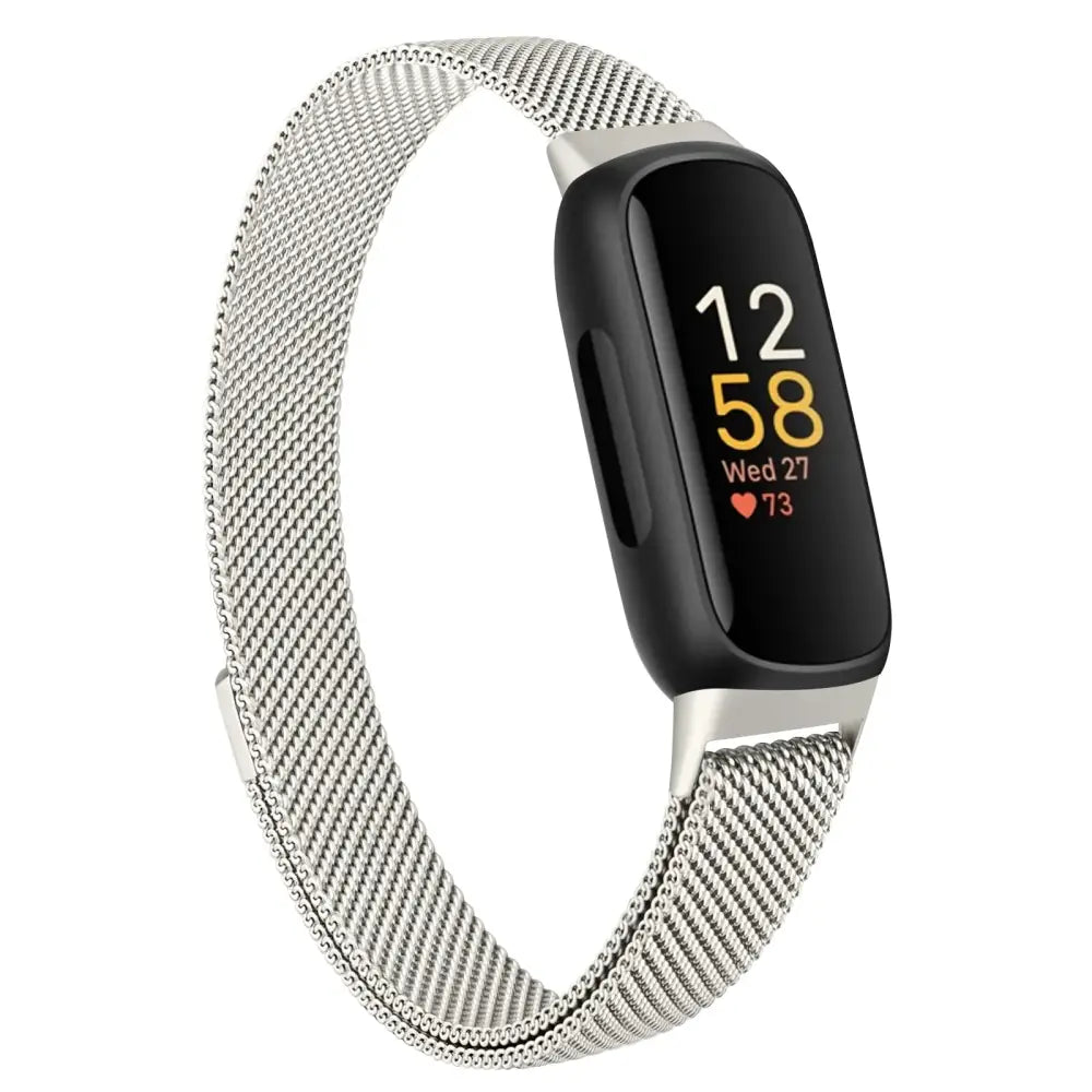 Metal Strap for the Fitbit Inspire/ACE 2/3 Series (available in 10 colours) - Star Light / Fitbit Inspire - TWS